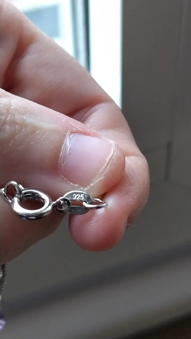 Collana 925 ciondolo zircone