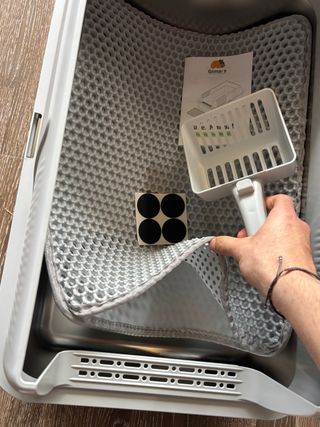 Box per gatti in acciaio inossidabile XL