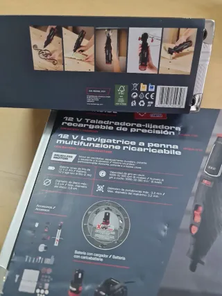 PARKSIDE 12V Taladradora-lijadora Precisión