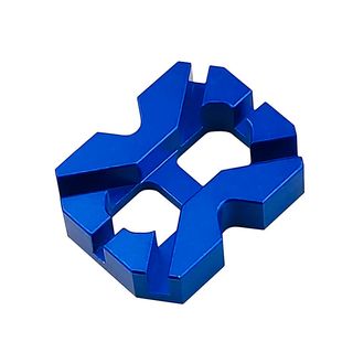 Llave para radios aluminio universal azul CP