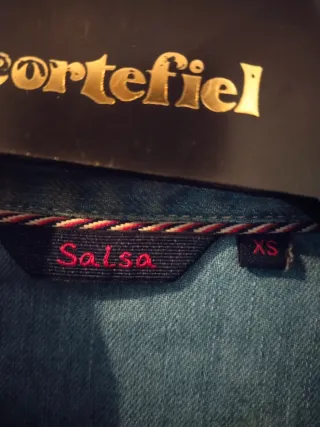 Camisa tejana Salsa azul