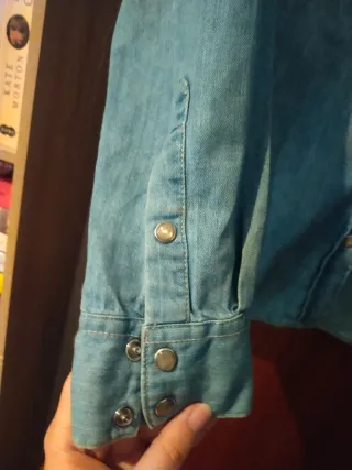 Camisa tejana Salsa azul