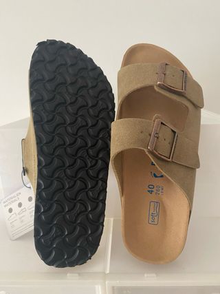 Sandalias Birkenstock Beige/Marrón