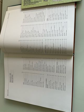 Libro de cocina.