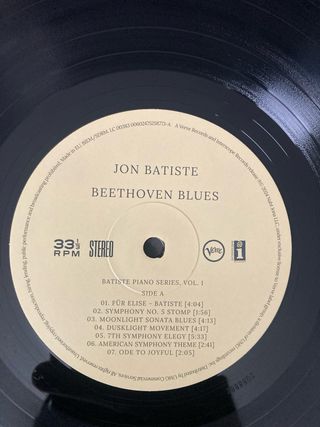 Vinilo Jon Batiste - Beethoven Blues