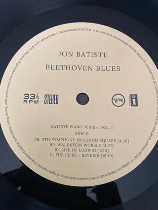 Vinilo Jon Batiste - Beethoven Blues