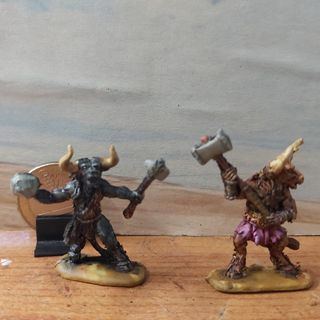 Figuras de Minotauros  1/72