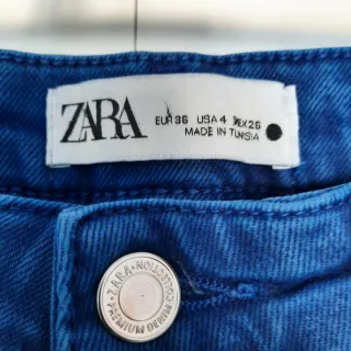 Pantalón vaquero Zara campana talla 36