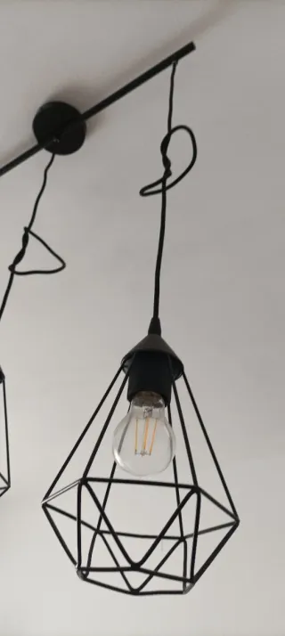 Lámpara de techo colgante diseño industrial