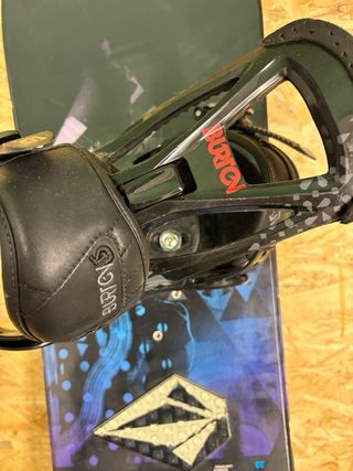 Tabla Snowboard Burton Shaun White 28 + fijaciones