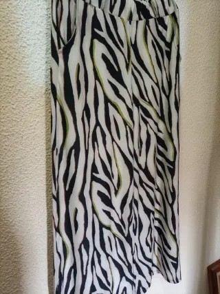 Pantalones de mujer con estampado cebra