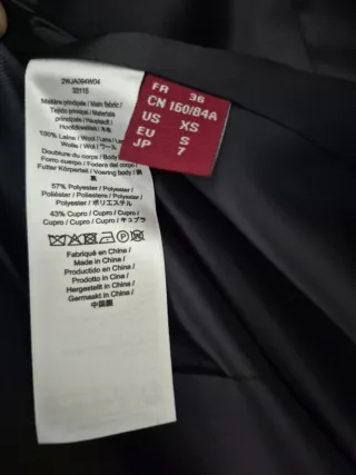 Blazer azul marino Comptoir des Cotonniers