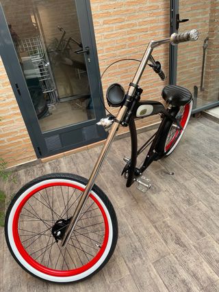 Bicicleta Chopper Felt Negra