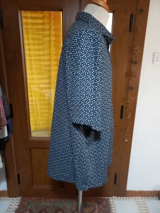 Camisa estampada hombre manga corta