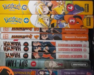 Mangas varios en español y français