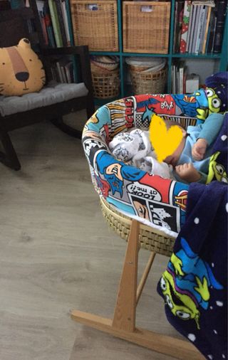 Moisés/Mini Cuna Diseño Cómic