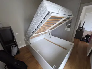 Canapé BRIMNES Ikea Madera Blanco