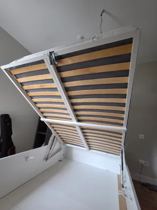 Canapé BRIMNES Ikea Madera Blanco