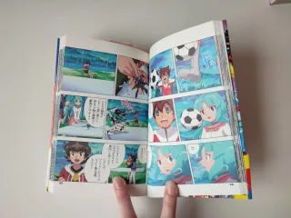 Mangas en japonés Inazuma Eleven.