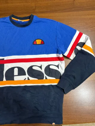 Felpa Ellesse Uomo Blu Multicolore Taglia M