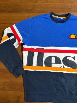 Felpa Ellesse Uomo Blu Multicolore Taglia M