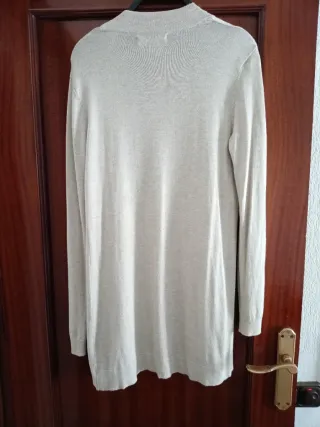 Jersey fino punto Mango beige