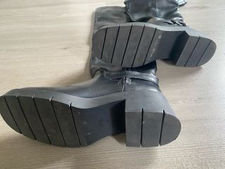 Botas altas Zara negras mujer