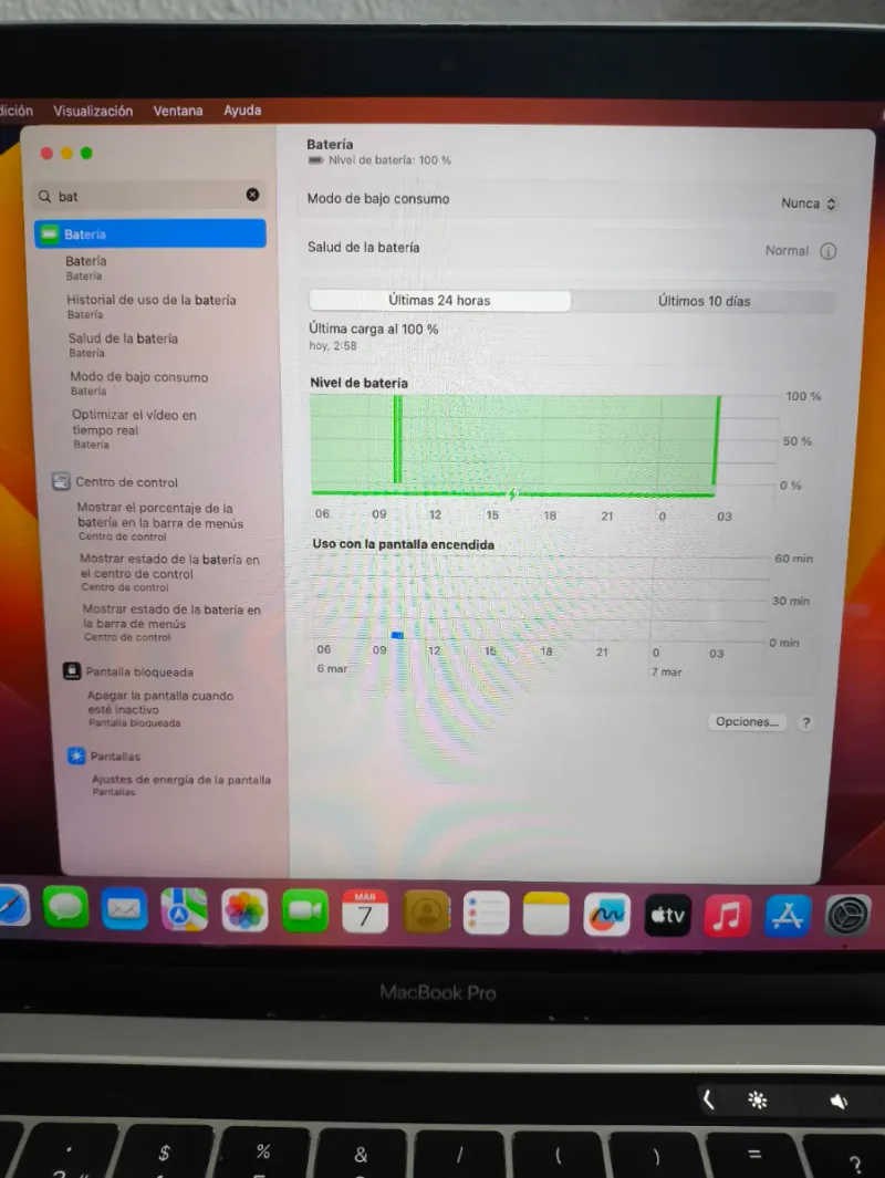 MacBook Pro 13 16GB RAM 256GB SSD i5 + CARGADOR afbeelding 4
