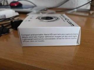 2 Nano Cam HD en caja