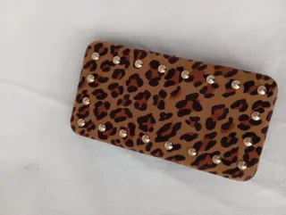 Lote de Bolsos de mano plateado con detalles dora