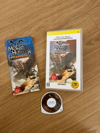 Monster Hunter Portable PSP UMD