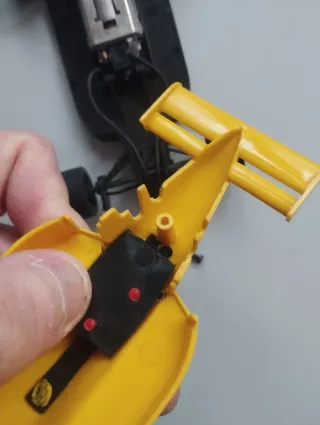 Scalextric Exin Minardi Amarillo