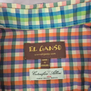 Camisa EL GANSO cuadros multicolor