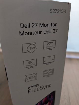 Monitor Dell 27" 4K UHD, S2721QS