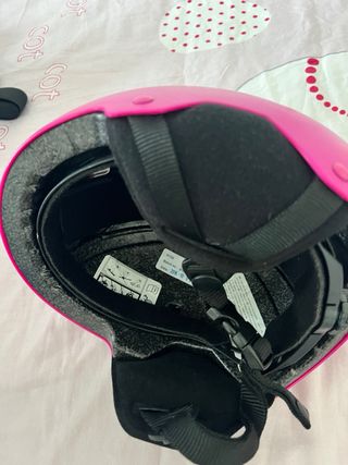 Casco de esquí junior rosa