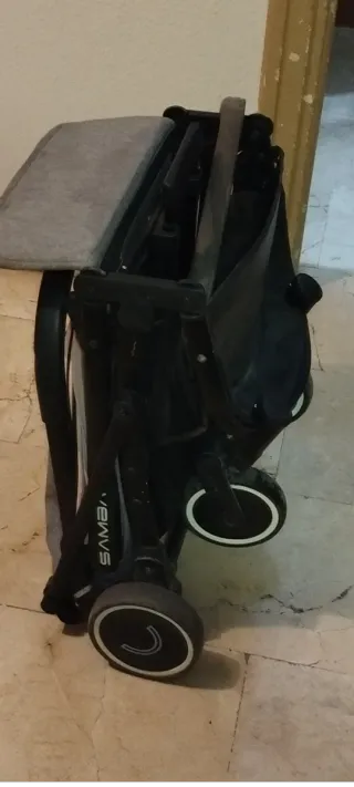Carro de bebé plegable