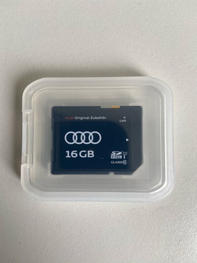 Tarjeta SD Audi Original 16 GB