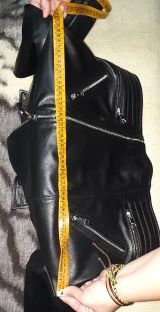 Chaqueta Biker Piel Tintoretto Negra