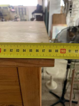 Cómoda de madera con 6 cajones