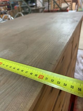 Cómoda de madera con 6 cajones