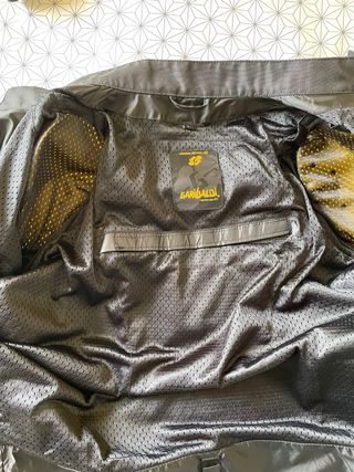 Chaqueta Moto Garibaldi Negra L.