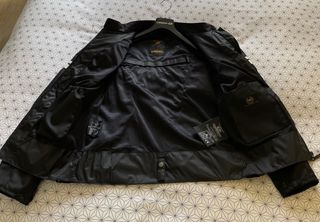 Chaqueta Moto Garibaldi Negra L.