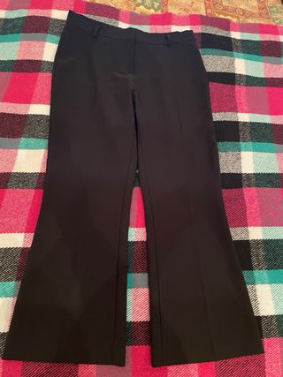 Pantaloni flare cropped Kontatto Tg. L