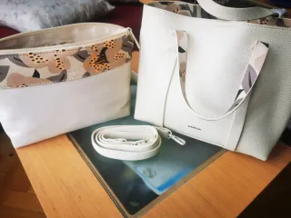 Bolso Joe&Mr.Joe blanco y multicolor