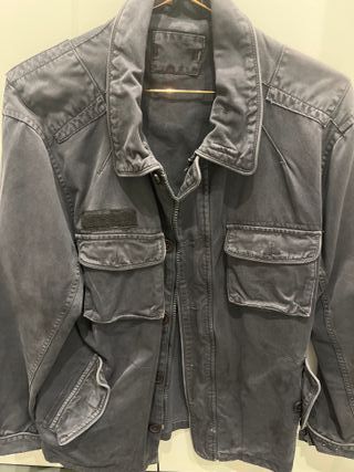 Chaqueta vintage gris como nueva