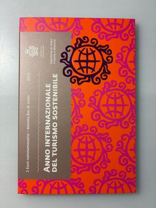 Moneda 2 Euro San Marino 2017 Turismo