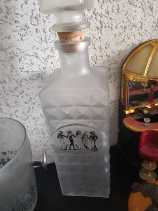 Set Coctelera y Cubitera Cristal