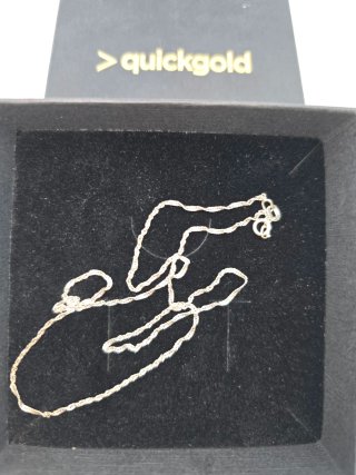 Cadena Oro Blanco 18k 1,14gr