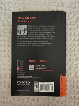 Libro New Yorkers-Short Stories