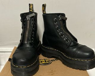 Botas Dr. Martens Negras Cremallera